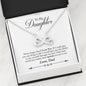Lurve™ To Daughter - I Love You Infinity Hearts Necklace