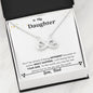 Lurve™ Daughter - Be Different Infinity Hearts Necklace
