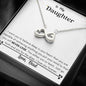 Lurve™ Daughter - Never Lose Infinity Hearts Necklace