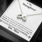 Lurve™ Daughter - Beauty, Mean, Love, Eternity Infinity Hearts Necklace