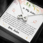 Lurve™ Sister - Guiding Light In The Darkness Infinity Hearts Necklace