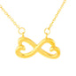 Lurve™ Daughter - Believe In Yourself Infinity Hearts Necklace