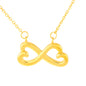 Lurve™ Mother Daughter - Connected Biologically Infinity Hearts Necklace