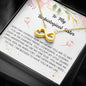 Lurve™ Unbiological Sister - Guiding Light In The Darkness Infinity Hearts Necklace