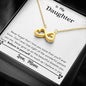 Lurve™ Daughter - Believe In Yourself Infinity Hearts Necklace