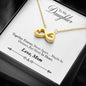 Lurve™ To Daughter - Together Forever Infinity Hearts Necklace