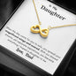 Lurve™ Daughter - Magnificient Wings And Soared Infinity Hearts Necklace