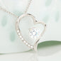 Lurve™ To My Best Sister, Love Sister Forever Love Necklace