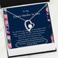 Lurve™ Future Mother In Law - He Means The World Forever Love Necklace
