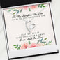Lurve™ To My Best Daughter In Law, Love Dad In Law Forever Love Necklace