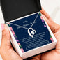 Lurve™ Future Mother In Law - He Means The World Forever Love Necklace