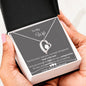 Lurve™ To My Wife - Fight, Compromise and Sacrifice Forever Love Necklace