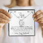 Lurve™ Wife - First Love, Kiss, Desire, Wonderful Thing Forever Love Necklace