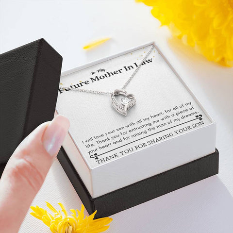 Lurve™ Future Mother In Law - A Piece of Your Heart Forever Love Necklace