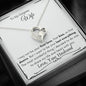 Lurve™ Wife - First Love, Kiss, Desire, Wonderful Thing Forever Love Necklace
