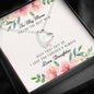 Lurve™ To My Best Mom, Love Daughter Forever Love Necklace