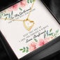 Lurve™ To My Best Girlfriend, Love Boyfriend Forever Love Necklace