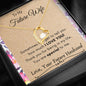 Lurve™ Future Wife - You Are Special To Me Forever Love Necklace