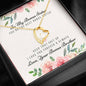 Lurve™ To My Best Bonus Sister, Love Bonus Brother Forever Love Necklace