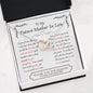 Lurve™ Future Mother In Law - Stole My Heart, Your Daughter Interlocking Hearts Necklace