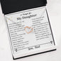 Lurve™ Daughter - Prayer for My Daughter Interlocking Hearts Necklace