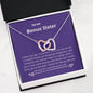 Bonus Sister - Amazing Companion Interlocking Hearts Necklace