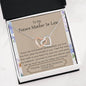 Lurve™ Future Mother In Law - First Breath, Cherish Interlocking Hearts Necklace