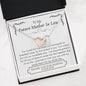 Lurve™ Future Mother In Law - Incredible Man, Beyond Grateful Interlocking Hearts Necklace