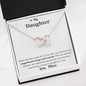 Lurve™ Daughter - Magnificient Wings And Soared Interlocking Hearts Necklace