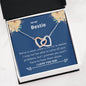 Bestie - Promise You Interlocking Hearts Necklace