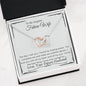 Lurve™ Future Wife - Missing Piece, Best Thing Interlocking Hearts Necklace
