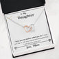 Lurve™ Daughter - Love You No Matter What You Do Interlocking Hearts Necklace