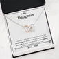 Lurve™ Daughter - Confidence, Strength, Ability Interlocking Hearts Necklace