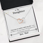 Lurve™ Daughter - Love You No Matter What You Do Interlocking Hearts Necklace