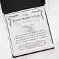 Lurve™ Future Mother In Law - Your Daughter, Whole Heart Interlocking Hearts Necklace