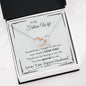 Lurve™ Future Wife - I Love You, Special Interlocking Hearts Necklace