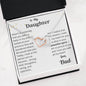 Lurve™ Daughter - Beautiful Spirit Interlocking Hearts Necklace