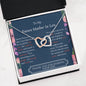 Lurve™ Future Mother In Law - Thank You Interlocking Hearts Necklace