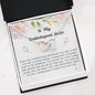 Lurve™ Unbiological Sister - Guiding Light In The Darkness Interlocking Hearts Necklace