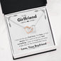 Lurve™ Girlfriend - First Love, Kiss, Desire, Last Everything Interlocking Hearts Necklace