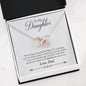 Lurve™ To Daughter - I Love You Interlocking Hearts Necklace