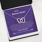 Bonus Sister - Soulmate, Better Interlocking Hearts Necklace
