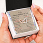 Lurve™ Future Mother In Law - Stole My Heart, Your Daughter Interlocking Hearts Necklace