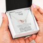 Lurve™ Wife - Special To Me Interlocking Hearts Necklace Mahogany