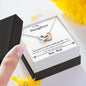 Lurve™ Daughter - Love You No Matter What You Do Interlocking Hearts Necklace