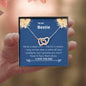 Bestie - Promise You Interlocking Hearts Necklace
