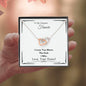 Lurve™ Fiancee - I Love You More Interlocking Hearts Necklace