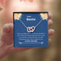Bestie - Deserve The World Interlocking Hearts Necklace