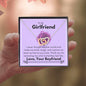Lurve™ Girlfriend - Smile, Laugh, Capture, Butterflies Interlocking Hearts Necklace