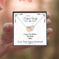 Lurve™ Future Wife - I Love You More Interlocking Hearts Necklace